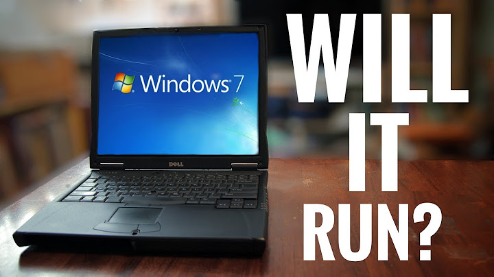 How do I install Windows 7 on my new laptop?