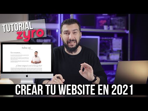 How to easily create a website in 2021 with ZYRO