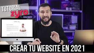 Cómo crear una página web fácil en 2021 con ZYRO | Julian Marinov