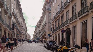 Conheça uma das principais zonas turísticas de Lisboa, a Baixa Chiado | PORTUGAL | Legenda com info