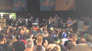 Chiodos Cincinnati  Warped Tour 2013