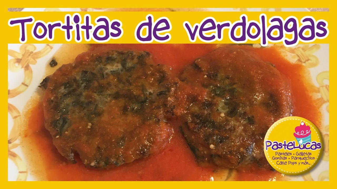 Tortitas de verdolagas con caldillo de jitomate, MUY SABROSAS! #98