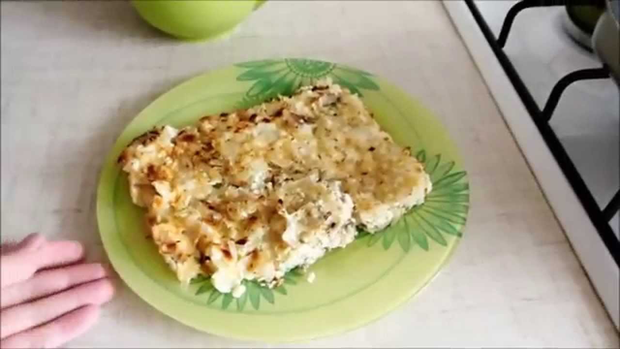 Очень вкусная рыбная запеканка из минтая.