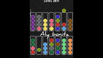 ball sort puzzle level 2871