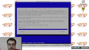 Instalando um servidor Linux Debian modo Texto (Parte 1)