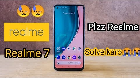 Realme 7😓 Major screen flickering problem || Realme plzz solve this problem , realme 7 biggest issue