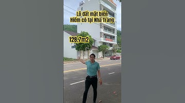 Lô đất phong thuỷ lưng tựa núi mặt hướng biển #batdongsannhatrang #reviewnhadep