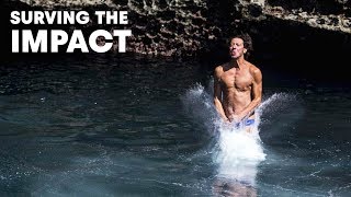 Surviving the Impact of Cliff Diving