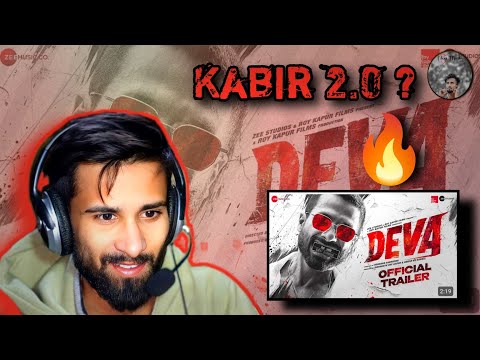 DEVA - TRAILER (reaction) | SHAHID KAPOOR| POOJA HEGDE| REACT WITH MAMSHAD|