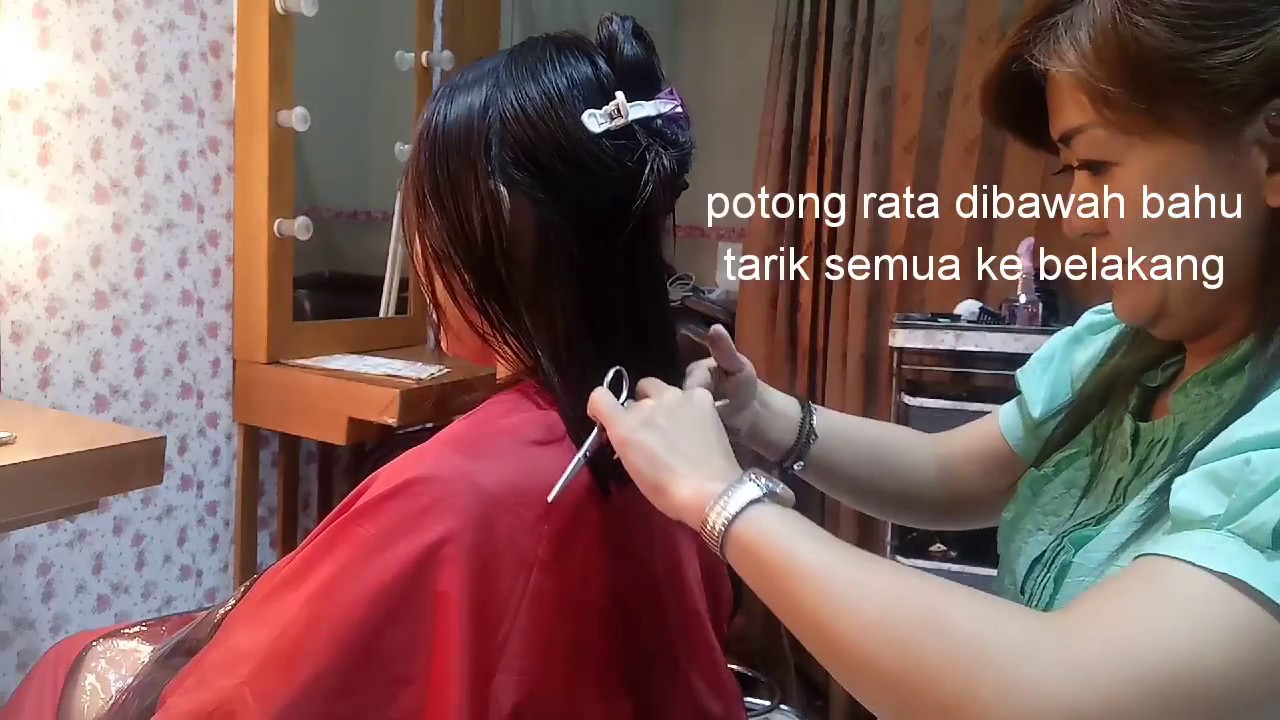  Cara  potong  rambut  seperti cewek2 di film korea  YouTube