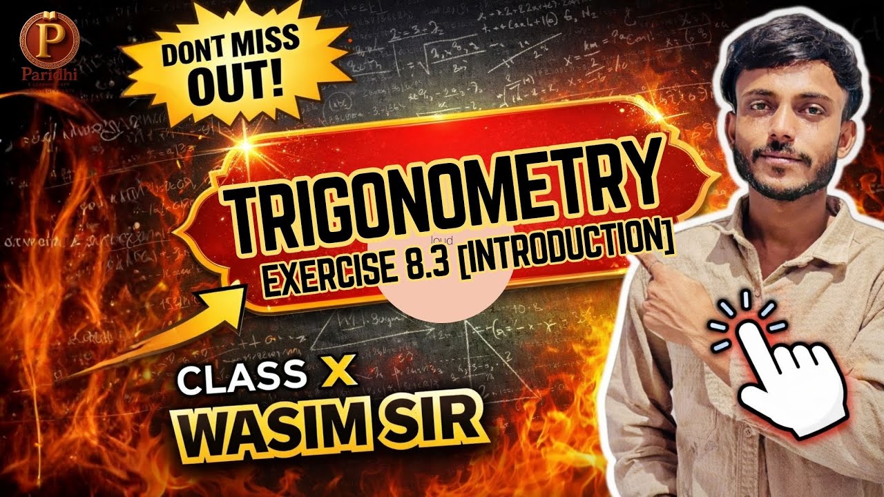 Class 10 Maths Chapter 8 | Trigonometry Exercise 8 Example 9,10,11,12 | NCERT | Paridhi