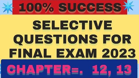 AHSEC, Class 12 Maths, Selective Questions for H.S. Final Exam, chapter 12,13
