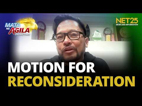 Atty. Rodriguez, inaasahang maghahain ng motion for reconsideration sa SC