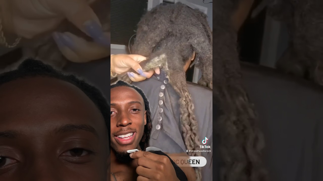 NASTY DREADLOCK BUILDUP! 🤮