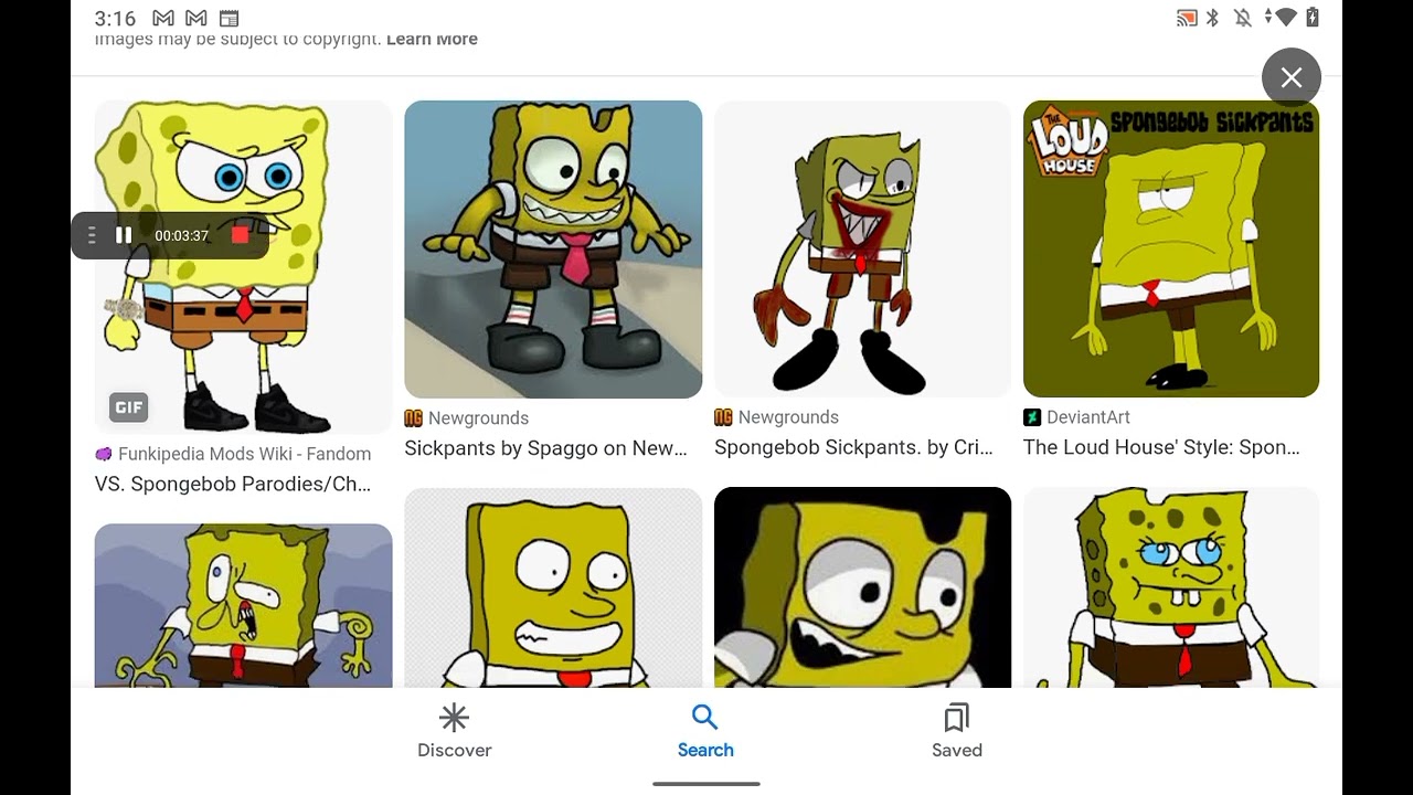 VS. Spongebob Parodies/Characters, Funkipedia Mods Wiki