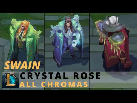 Crystal Rose Swain Tiffany & Co ( Chroma Comparison ) - League of Legends 