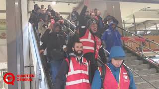 🔴En cours - Les agents de maintenance RATP envahissent la Gare du Nord avant la manifestation