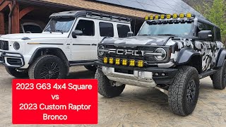 2023 G63 4x4 Squared swapped for 2023 Bronco Raptor. AMG G63 stopdrive recall DISASTER.....