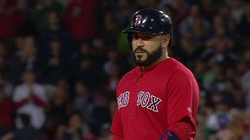 NYY@BOS: Leon plates Betts with a ground-rule double