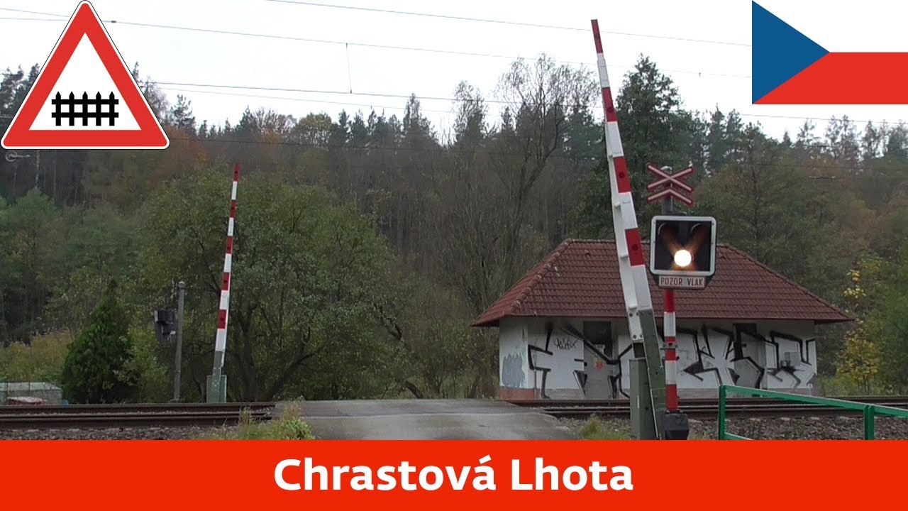 Železniční přejezd Chrastová Lhota - 27.10.2014