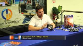 Square Drive Shaft Folding T Handle