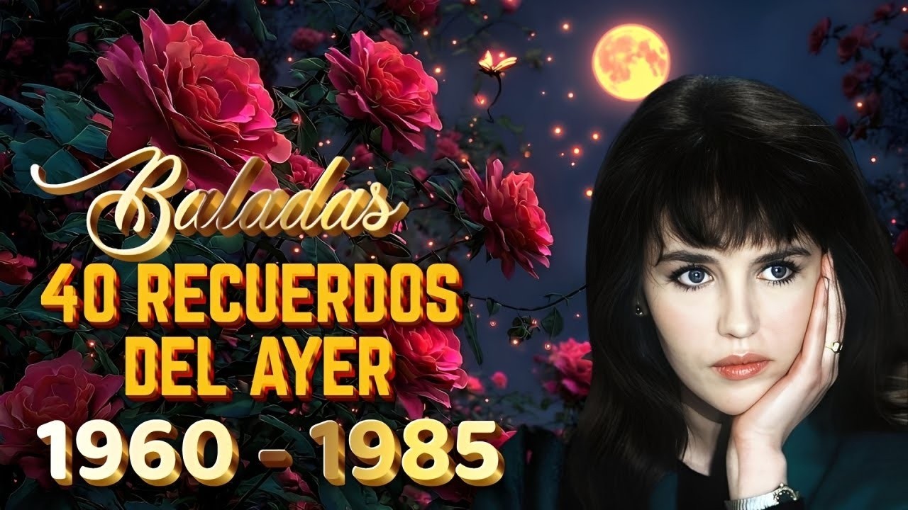 40 Canciones Recuerdos Del Ayer Romanticas Viejitas Pero Bonitas 1950~1985 🦋 ROMANTICAS INMORTALES ❄