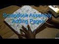 Scrapbook Assembly - Add Additional Pages