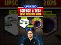 3 Sci-Tech Topics UPSC Prelims 2026 Can Ask — ExRNA, Proton Accelerator &amp; CCU 🎯 #shorts #upsc