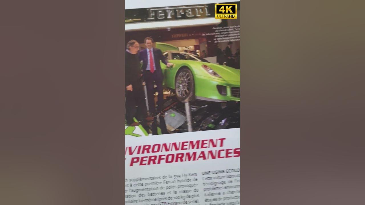 Fiche auto Ferrari Hybrid 599 ferrari fiche hybrid ficheauto 4k 😍