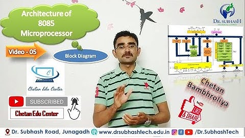 Video 05 | Architecture of 8085 Microprocessor | By Chetan Bambhroliya #Architecture8085 #8085