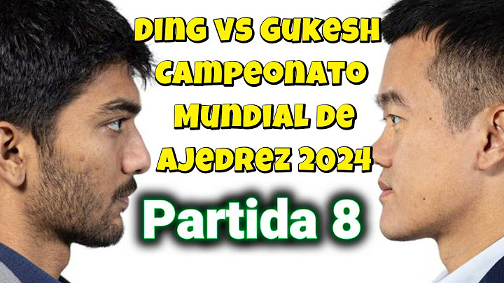 8ª Partida CAMPEONATO DEL MUNDO de la FIDE | Ding Liren vs. Gukesh Dommaraju