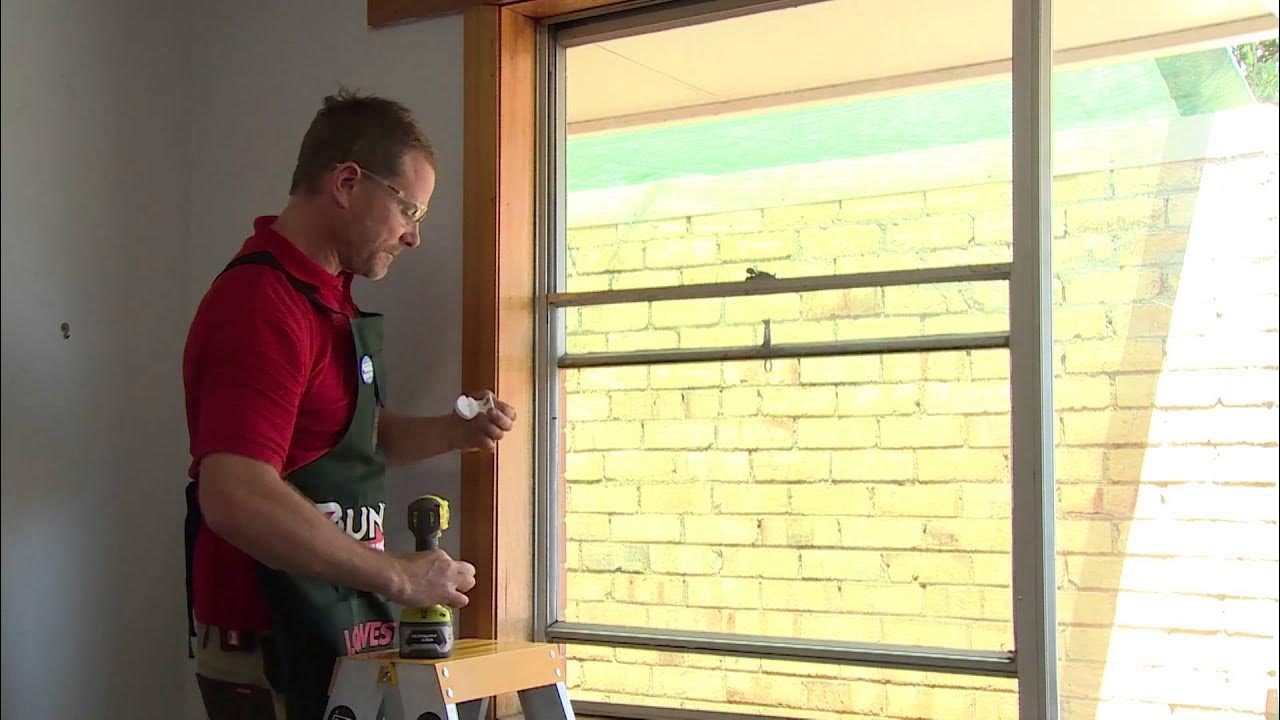 How To Install Indoor Roller Blinds DIY At Bunnings YouTube