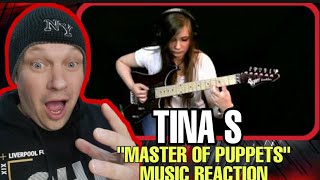 Tina S Reaction | MASTER OF PUPPETS ( METALLICA COVER ) | UK REACTOR | REACTION |