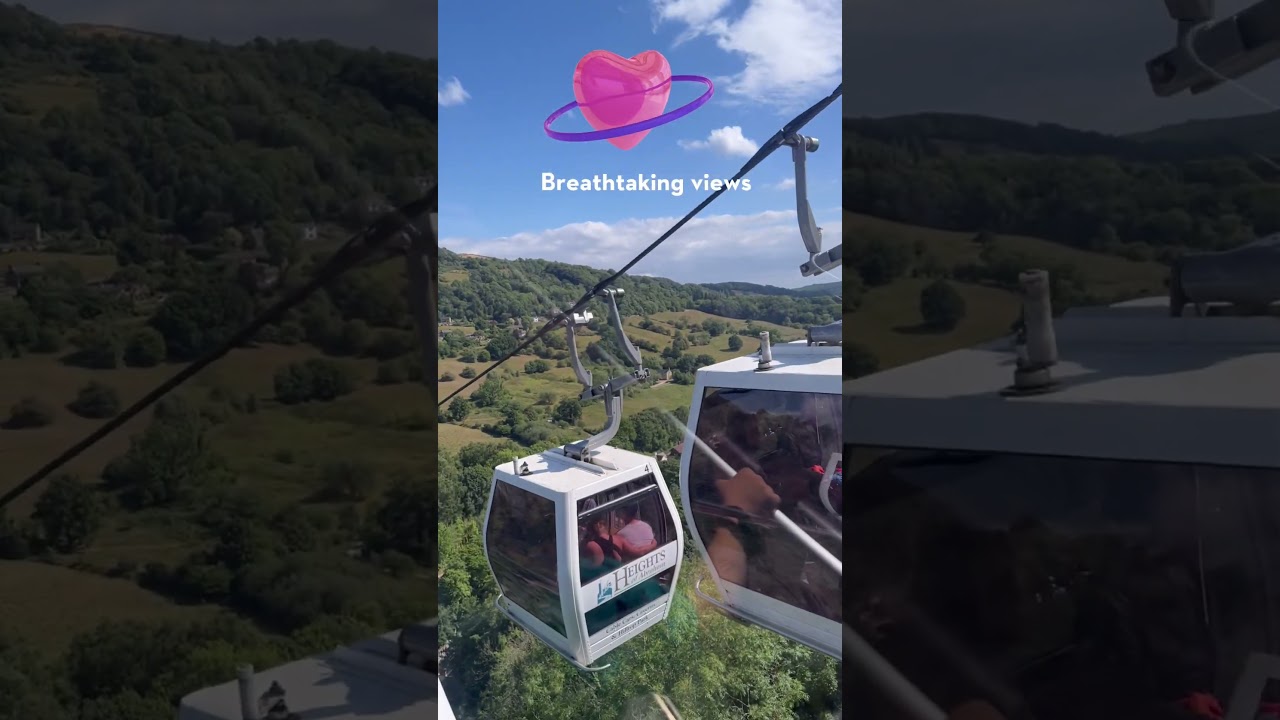 Breathtaking Views from England - Heights of Abraham UK 