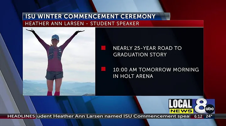 Student Heather Ann Larsen named ISU Commencement speaker