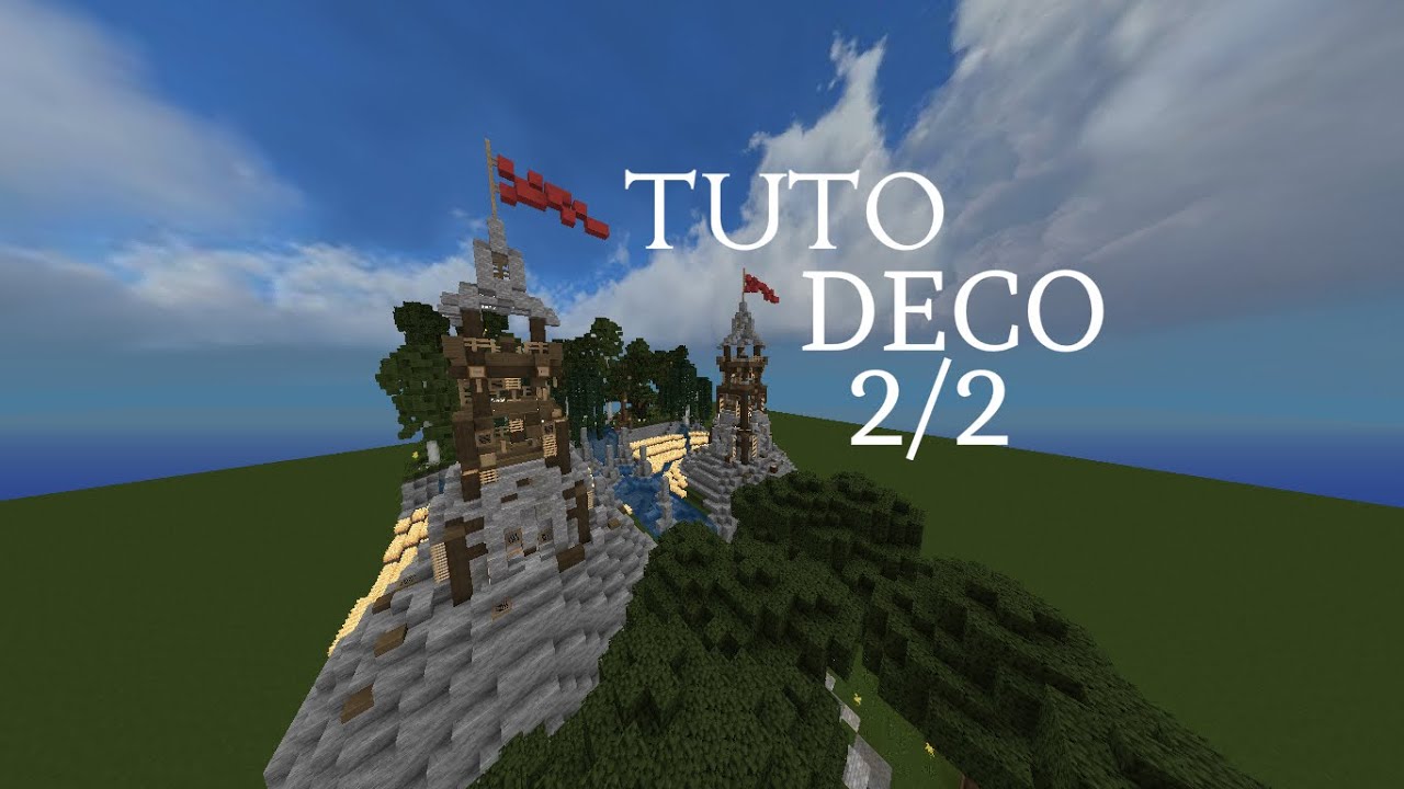 [Minecraft Tuto Déco]: Comment faire une tour de garde en ruine
