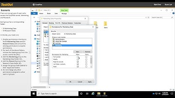 4.3.5 Configure NTFS Permissions : TestOut