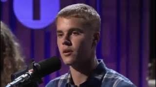 JUSTIN BIEBER LIVE Acoustic BBC Radio 1 Live Lounge 2016 Full