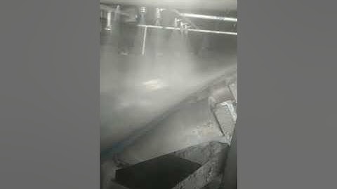 Oasis Dust Suppression System using High Pressure Fog Nozzle at conveyor transfer point Jindal Angul