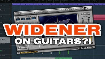 How to use a STEREO WIDENER plugin on metal guitars - tutorial