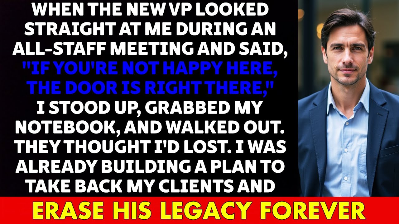 Вице-президент сказал: «Если вас здесь не устраивает, дверь прямо там». Я вышел — и загрузил свой...