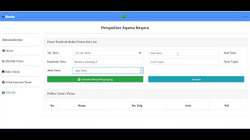 Aplikasi Buku Tamu Elektronik Dengan Tanda Tangan Digital