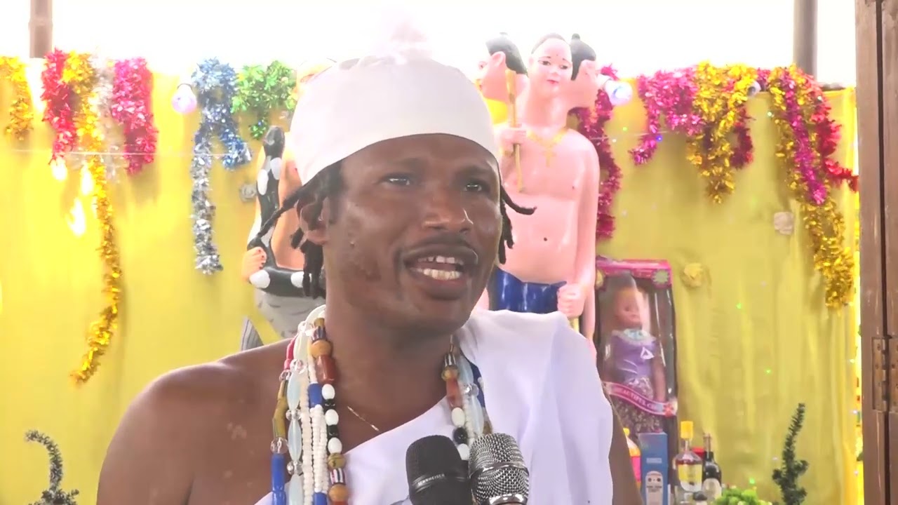 PRIERE D'OUVERTURE DES MANIFESTATIONS PAR TOGBE YEDI ET BEHUMBEZA