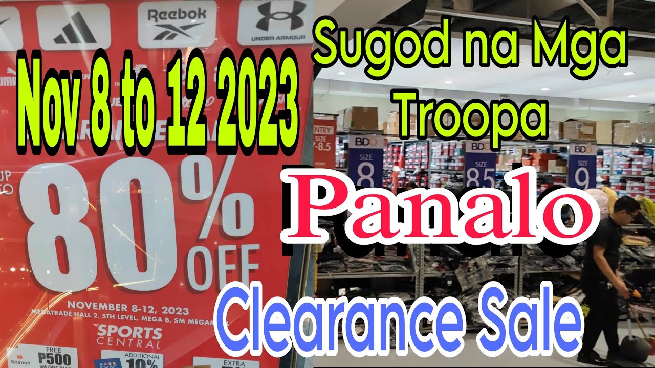 Clearance Sale l Sports Central l LakbayNiTrooper