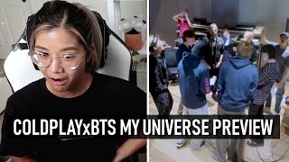 COLDPLAY x BTS 'My Universe' Song Preview REACTION