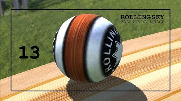Rolling Sky: Balance Ball Race | Gameplay e.13 | Crazy Curves Lv.6-10