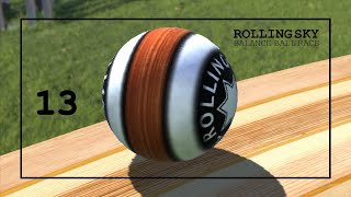 Rolling Sky: Balance Ball Race | Gameplay e.13 | Crazy Curves Lv.6-10 screenshot 5