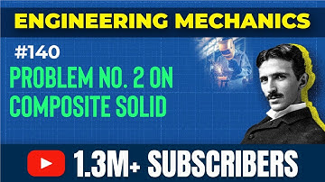 Centre of Gravity of Composite Solid (Cylinder & Cone) - Problem 2 - Centroid and Centre of Gravity