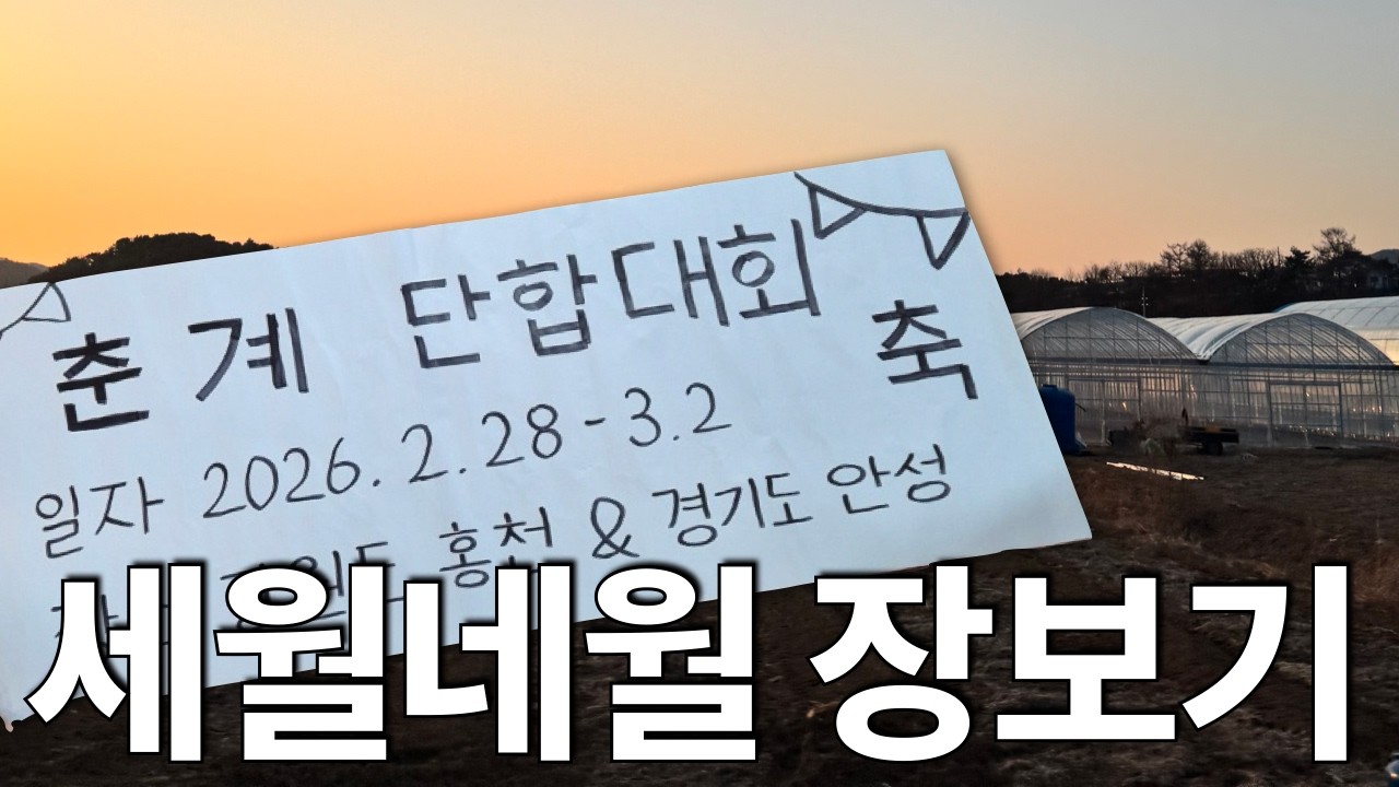 [송방견문록] 장보는것만 한편이라니;; | 우리 끌려가는 거 아니지...? | 대학동기 우정여행 장보기편 #브이로그