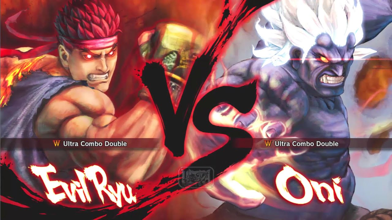 Ultra Street Fighter 4 - Evil Ryu Vs Oni [Hardest]